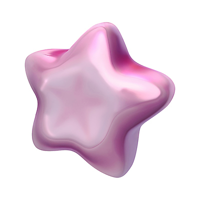 PSD 아이콘 별 분홍색 사람없음 장식 3D아이콘 알림 입체 질감 다꾸 편집3D 자연요소 컬러 3D 신조어 약어 파일형식