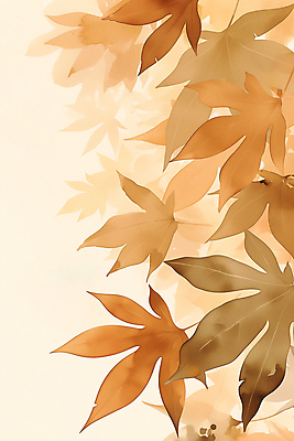 JPG 나무 포스터 낙엽 일러스트 자연 수채화 풍경 사람없음 갈색 평화 가을 감성 국내일러스트 AI일러스트 AI콘텐츠 식물 계절 컬러 컨셉 잎 생태계 파일형식