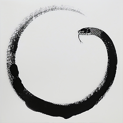 JPG 예술 선 상징 일러스트 붓터치 추상 새해 사람없음 평화 검은색 고요 원형 뱀띠 뱀 심볼 동양화 순환 심플 미니멀 을사년 국내일러스트 AI일러스트 AI콘텐츠 도형 컬러 컨셉 무늬 파충류 모션 미술 십이지신 파일형식 2025년
