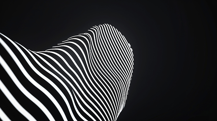 JPG 편집이미지 디자인 예술 패턴 곡선 추상 사람없음 검은색 모던 웨이브 기하학 미니멀 편집3D AI컴퓨터그래픽 AI콘텐츠 선 컬러 무늬 3D 파일형식