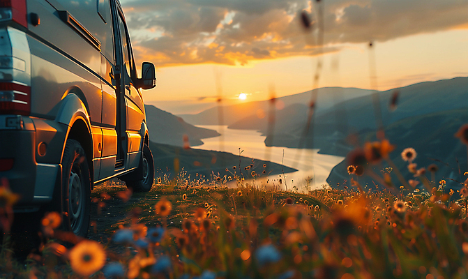 JPG 구름 편집이미지 꽃 여행 자동차 산 풍경 사람없음 강 햇빛 반사 일몰 가을 가을여행 편집실사 AI포토 AI콘텐츠 자연요소 식물 계절 육상교통 태양 노을 CG 파일형식 가을_계절