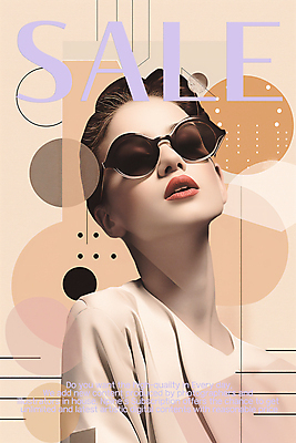 도형 PSD 백인 모델 편집이미지 여자 패션 포스터 한명 상반신 성인 선글라스 세일 가을 베이지색 의료성형뷰티 성인여자한명만 이미지편집 서양인 1 계절 안경 컬러 사람 여자한명만 성인여자만 파일형식