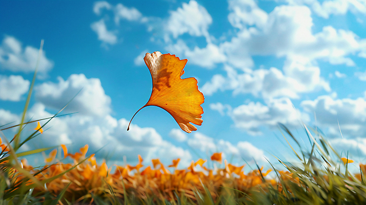 JPG 구름 편집이미지 낙엽 자연 하늘 잔디 사람없음 평화 맑음 가을 은행잎 편집실사 AI컴퓨터그래픽 AI콘텐츠 자연요소 식물 계절 컨셉 잎 날씨 CG 생태계 파일형식