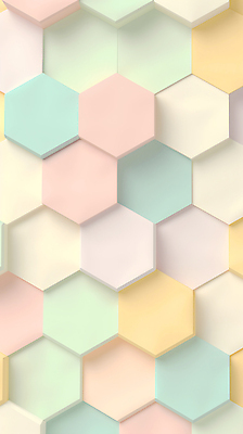 JPG 편집이미지 백그라운드 패턴 사람없음 패턴백그라운드 육각형 파스텔 허니콤 헥사곤 편집실사 AI컴퓨터그래픽 AI콘텐츠 모양 도형 무늬 학용품 CG 파일형식