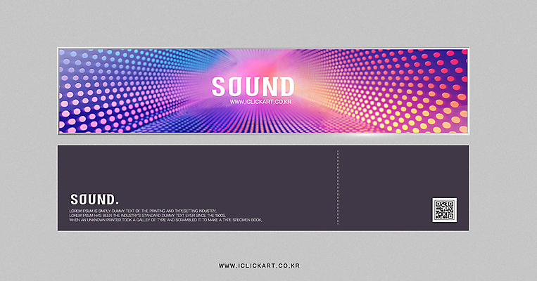 템플릿 편집 배너템플릿 가로배너 음악 팝업 사람없음 보라색 소리 점 배열 이미지 QR코드 착시 이미지템플릿 AI파일 배너 컬러 문화예술 가로 파일형식 벡터