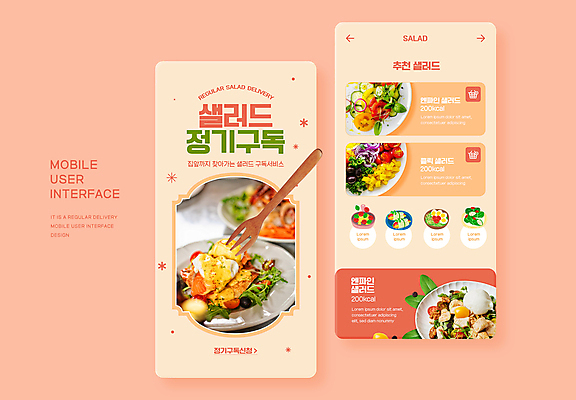 PSD 웹템플릿 포크 채소 사람없음 샐러드 토핑 건강식 나무포크 상세정보 코랄 정기배송 이미지템플릿 상세페이지 템플릿 식기 음식 컬러 정보 배송 파일형식