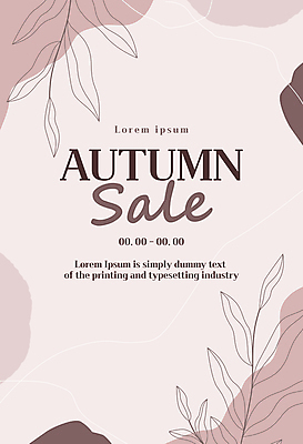 템플릿 배너 낙엽 자연 추상 이벤트 타이포그라피 사람없음 세일 보라색 가을 풀잎 라인아트 웹배너 이미지템플릿 AI파일 문자 계절 선 컬러 웹템플릿 잎 무늬 풀_식물 생태계 파일형식 벡터