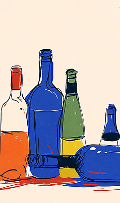 JPG 기념일 일러스트 사람없음 파란색 와인 축하 연말 와인바 와인축제 국내일러스트 AI일러스트 AI콘텐츠 컬러 컨셉 주류 이벤트 축제 파일형식