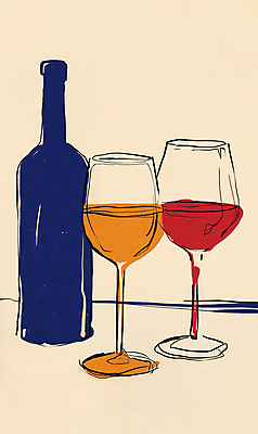 JPG 기념일 와인잔 일러스트 사람없음 와인 축하 베이지색 연말 와인바 와인축제 국내일러스트 AI일러스트 AI콘텐츠 컬러 컨셉 술잔 주류 이벤트 축제 파일형식