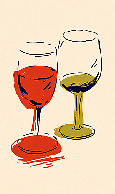 JPG 기념일 와인잔 일러스트 사람없음 빨간색 와인 축하 연말 와인바 와인축제 국내일러스트 AI일러스트 AI콘텐츠 컬러 컨셉 술잔 주류 이벤트 축제 파일형식