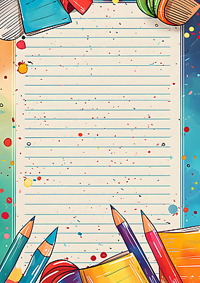 JPG 꽃 종이 예술 일러스트 색연필 수채화 사람없음 파란색 공책 물감 스크랩북 카피스페이스 국내일러스트 AI일러스트 AI콘텐츠 식물 컬러 문구용품 학용품 공백 미술도구 파일형식