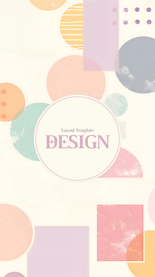 PSD 패턴 일러스트 사람없음 사각형 원형 기하학 파스텔톤 지오메트릭 국내일러스트 도형 컬러 무늬 파일형식