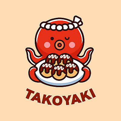 캐릭터 접시 행복 일러스트 윙크 요리 들기 사람없음 귀여움 머리띠 문어 타코야키 일러캐릭터 AI파일 식기 감정 컨셉 장신구 모션 연체동물 표정 수중동물 일본음식 파일형식 벡터