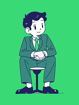 전신 남자 인물캐릭터 의자 일러스트 비즈니스 한명 앉기 정장 성인 초록색 직장인 비즈니스맨 성인남자한명만 일러캐릭터 AI파일 직업 캐릭터 1 옷 컬러 가구 모션 사람 남자한명만 성인남자만 파일형식 벡터