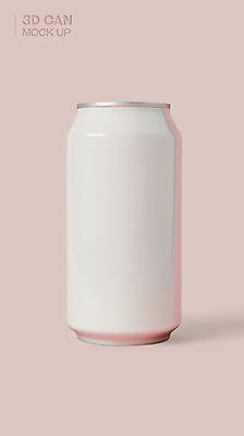 PSD 편집이미지 음료 분홍색 사람없음 3D소스 3D 캔 목업 편집소스 편집3D 컬러 디지털합성 파일형식