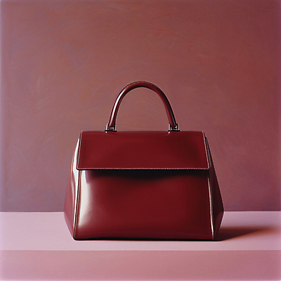 JPG 편집이미지 패션 가방 사람없음 가을 디지털합성 버건디 편집실사 AI포토 AI콘텐츠 잡화 계절 빨간색 CG 파일형식