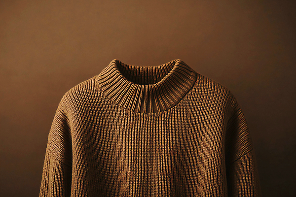 JPG 편집이미지 옷 패션 사람없음 갈색 가을 디지털합성 니트 편집실사 AI포토 AI콘텐츠 계절 컬러 상의 CG 파일형식