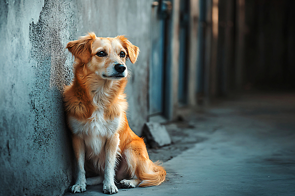 JPG 편집이미지 사람없음 강아지 디지털합성 시설 동물보호 유기견 입양 편집실사 AI포토 AI콘텐츠 반려동물 개 사회이슈 CG 파일형식 유기동물