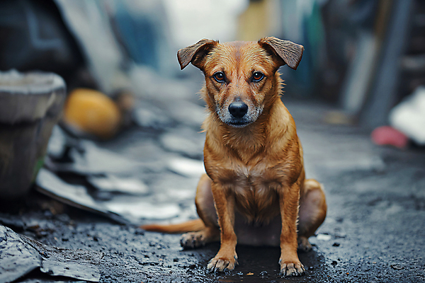 JPG 편집이미지 사람없음 강아지 디지털합성 시설 동물보호 유기견 입양 편집실사 AI포토 AI콘텐츠 반려동물 개 사회이슈 CG 파일형식 유기동물