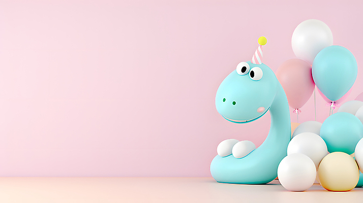 JPG 편집이미지 캐릭터 분홍색 새해 미소 사람없음 장난감 3D 귀여움 고깔모자 축하 뱀 뱀캐릭터 풍선 파스텔톤 편집3D 푸른뱀캐릭터 AI컴퓨터그래픽 AI콘텐츠 모자_잡화 컬러 동물캐릭터 컨셉 파충류 표정 디지털합성 파일형식