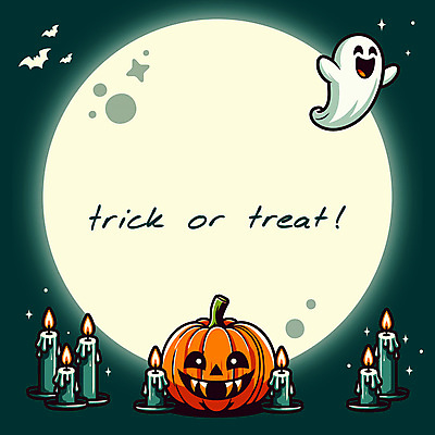 구름 일러스트 장난 초 호박 사람없음 초록색 귀여움 할로윈 보름달 유령 박쥐 원형프레임 잭오랜턴 카피스페이스 오싹 국내일러스트 AI파일 자연요소 컬러 컨셉 채소 포유류 프레임 공백 달 원형 파일형식 벡터