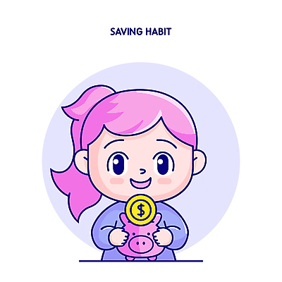 여자 교육 어린이 인물캐릭터 분홍색 돈 일러스트 한명 미소 웃음 소녀 상반신 금융 달러 동전 저축 돼지저금통 습관 소녀한명만 일러캐릭터 AI파일 캐릭터 1 컬러 표정 사람 경제 저금통 재산 여자한명만 소녀만 파일형식 벡터