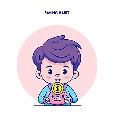 교육 남자 어린이 인물캐릭터 분홍색 돈 일러스트 한명 미소 웃음 소년 상반신 금융 달러 동전 저축 돼지저금통 습관 소년한명만 일러캐릭터 AI파일 캐릭터 1 컬러 표정 사람 경제 저금통 재산 남자한명만 소년만 파일형식 벡터