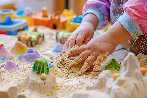 JPG 편집이미지 손 여자 교육 어린이 모래 놀이 한명 소녀 신체부위 모형 만지기 발전 디지털합성 모래놀이 키즈카페 소녀한명만 편집실사 AI인물포토 AI콘텐츠 1 컨셉 모션 사람 카페 CG 여자한명만 소녀만 파일형식 AI포토