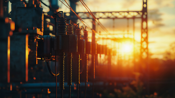 JPG 편집이미지 사람없음 햇빛 일몰 발전기 발전소 전기에너지 편집실사 AI포토 AI콘텐츠 태양 노을 에너지 CG 파일형식