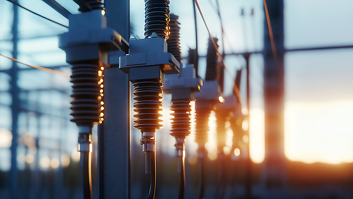 JPG 편집이미지 사람없음 햇빛 일몰 발전기 발전소 전기에너지 편집실사 AI포토 AI콘텐츠 태양 노을 에너지 CG 파일형식