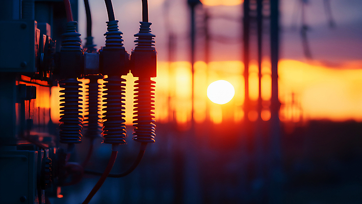 JPG 편집이미지 사람없음 햇빛 일몰 발전기 발전소 전기에너지 편집실사 AI포토 AI콘텐츠 태양 노을 에너지 CG 파일형식