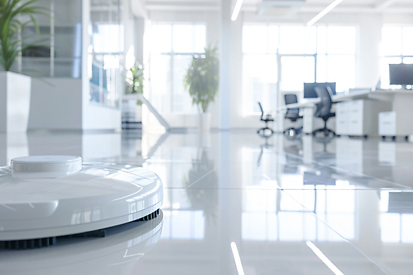 JPG 편집이미지 창문 바닥 사람없음 사무실 햇빛 반사 공간 청소 정리 청소로봇 편집실사 AI포토 AI콘텐츠 비즈니스 태양 로봇 CG 파일형식