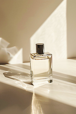 JPG 편집이미지 그림자 사람없음 빛 뷰티 화장품 흰색 향수 편집실사 AI포토 AI콘텐츠 컬러 CG 파일형식