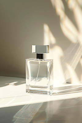 JPG 편집이미지 그림자 사람없음 빛 뷰티 화장품 흰색 향수 편집실사 AI포토 AI콘텐츠 컬러 CG 파일형식