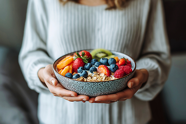 JPG 편집이미지 그릇 여자 딸기 건강 한명 들기 상반신 성인 신선 아침식사 블루베리 식단 요거트 건강식 의료성형뷰티 성인여자한명만 그래놀라 편집실사 AI인물포토 AI콘텐츠 1 식기 음식 과일 모션 유제품 사람 식사 CG 여자한명만 성인여자만 파일형식 AI포토