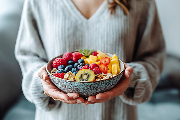 JPG 편집이미지 그릇 여자 딸기 건강 키위 한명 들기 상반신 성인 신선 아침식사 블루베리 식단 요거트 건강식 의료성형뷰티 성인여자한명만 그래놀라 편집실사 AI인물포토 AI콘텐츠 1 식기 음식 과일 모션 유제품 사람 식사 CG 여자한명만 성인여자만 파일형식 AI포토
