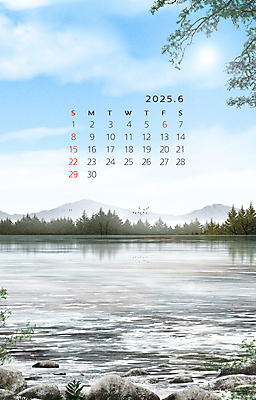 PSD 나무 구름 일러스트 자연 조류 산 풍경 사람없음 여름 강 태양 계곡 달력 바위 더위 숲 2025년 을사년 국내일러스트 자연요소 식물 동물 계절 날씨 돌_바위 연도 생태계 파일형식