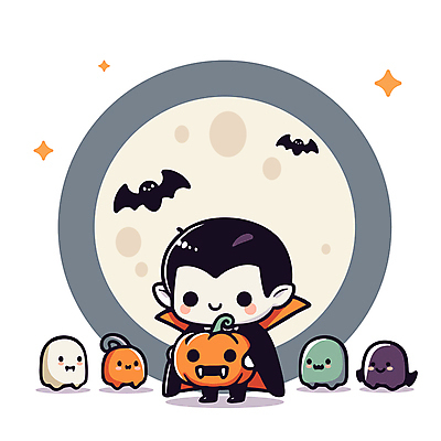 캐릭터 남자 일러스트 호박 한명 미소 성인 귀여움 할로윈 달 유령 망토 박쥐 흡혈귀 드라큘라 몬스터 잭오랜턴 성인남자한명만 국내일러스트 일러캐릭터 AI파일 자연요소 1 컨셉 채소 포유류 표정 사람 남자한명만 성인남자만 파일형식 벡터