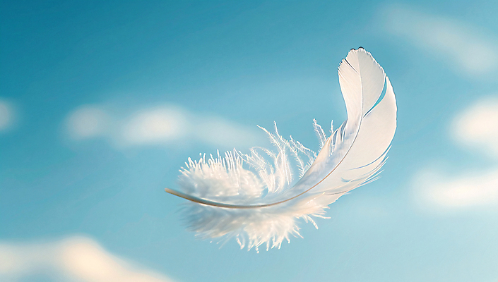 JPG 구름 편집이미지 하늘 날리기 사람없음 파란색 자유 깃털 가벼움 편집실사 AI컴퓨터그래픽 AI콘텐츠 자연요소 컬러 컨셉 모션 무게 CG 파일형식