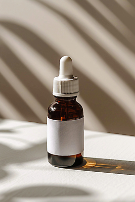 JPG 편집이미지 그림자 사람없음 뷰티 갈색 화장품 미용용품 오브젝트 피부관리 스킨케어 공병 보습 앰플 목업 편집실사 AI포토 AI콘텐츠 컬러 CG 병_담는 파일형식