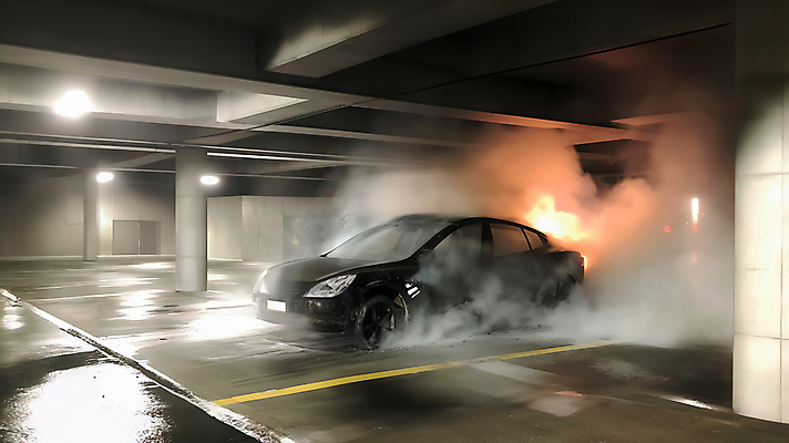 JPG 편집이미지 불 사람없음 연기 위험 폭발 사건 화재 지하 전기자동차 의료성형뷰티 지하주차장 편집실사 AI인물포토 AI콘텐츠 자연요소 컨셉 자동차 CG 주차장 파일형식 AI포토