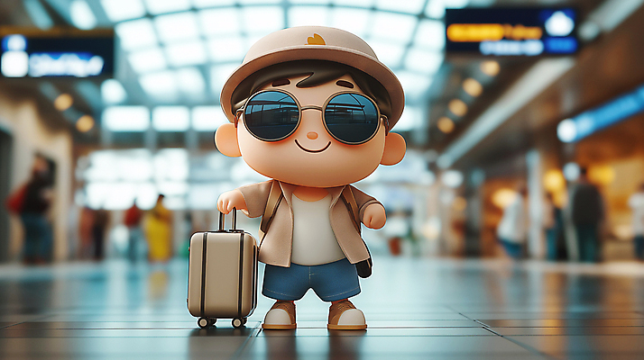 JPG 전신 편집이미지 캐릭터 모자 남자 어린이 여행 휴가 휴식 한명 미소 소년 여름 관광지 선글라스 귀여움 캐리어 공항 여권 소년한명만 편집3D AI컴퓨터그래픽 AI콘텐츠 1 잡화 계절 안경 컨셉 교통시설 표정 사람 3D 여행가방 남자한명만 소년만 파일형식