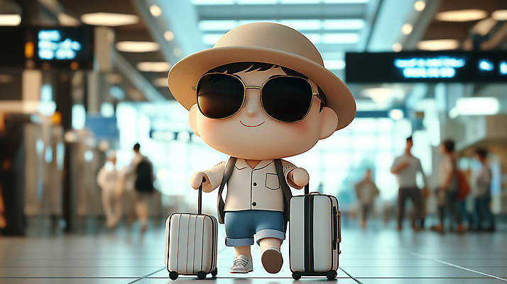 JPG 전신 편집이미지 캐릭터 모자 남자 어린이 여행 휴가 휴식 한명 미소 소년 여름 관광지 선글라스 귀여움 캐리어 공항 여권 소년한명만 편집3D AI컴퓨터그래픽 AI콘텐츠 1 잡화 계절 안경 컨셉 교통시설 표정 사람 3D 여행가방 남자한명만 소년만 파일형식