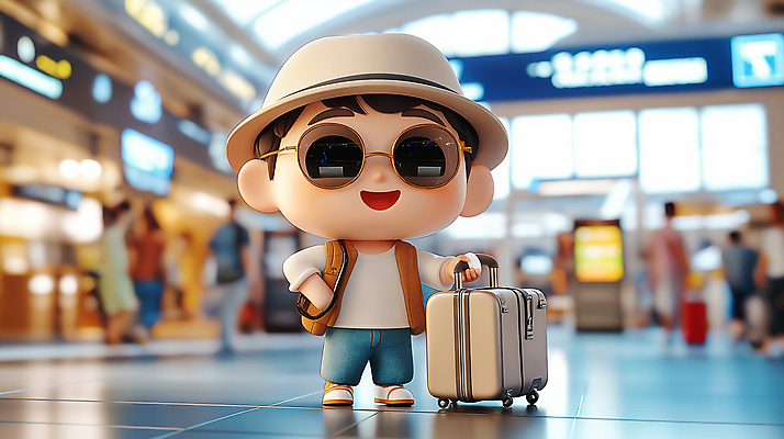 JPG 전신 편집이미지 캐릭터 모자 남자 어린이 여행 휴가 휴식 한명 미소 소년 여름 관광지 선글라스 귀여움 캐리어 공항 여권 소년한명만 편집3D AI컴퓨터그래픽 AI콘텐츠 1 잡화 계절 안경 컨셉 교통시설 표정 사람 3D 여행가방 남자한명만 소년만 파일형식