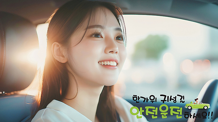 PSD 편집이미지 여자 행복 여행 자동차 한명 미소 안전 성인 추석 운전 가을 안전운전 귀성길 차량내부 성인여자한명만 이미지편집 1 계절 명절 감정 육상교통 모션 표정 사람 내부 교통안전 여자한명만 성인여자만 파일형식