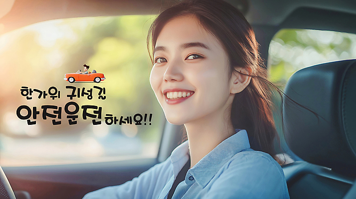 PSD 편집이미지 여자 행복 여행 자동차 한명 미소 안전 성인 추석 운전 가을 안전운전 귀성길 차량내부 성인여자한명만 이미지편집 1 계절 명절 감정 육상교통 모션 표정 사람 내부 교통안전 여자한명만 성인여자만 파일형식