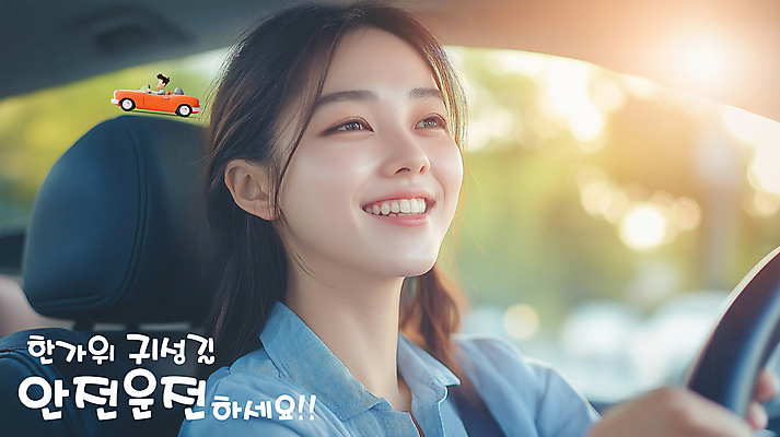 PSD 편집이미지 여자 행복 여행 자동차 한명 미소 안전 성인 추석 운전 가을 안전운전 귀성길 차량내부 성인여자한명만 이미지편집 1 계절 명절 감정 육상교통 모션 표정 사람 내부 교통안전 여자한명만 성인여자만 파일형식