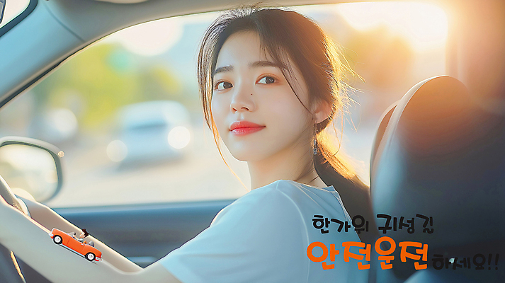 PSD 편집이미지 여자 행복 여행 자동차 한명 미소 안전 성인 추석 운전 가을 안전운전 귀성길 차량내부 성인여자한명만 이미지편집 1 계절 명절 감정 육상교통 모션 표정 사람 내부 교통안전 여자한명만 성인여자만 파일형식