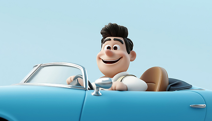 JPG 편집이미지 남자 교통수단 여행 자동차 휴가 휴식 한명 성인 파란색 드라이브 운전 성인남자한명만 편집3D AI컴퓨터그래픽 AI콘텐츠 1 육상교통 컬러 교통 컨셉 모션 사람 3D 남자한명만 성인남자만 파일형식