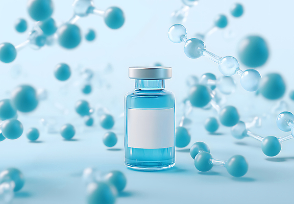 JPG 편집이미지 세포 사람없음 치료 파란색 화학 약병 질병 예방 원자 백신 목업 편집3D AI컴퓨터그래픽 AI콘텐츠 컬러 과학 의학 약 3D 병_담는 파일형식